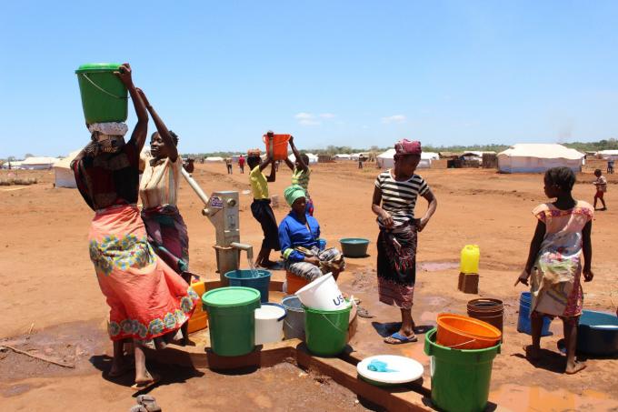 Life begins anew in Corrane for hundreds of displaced people who have found a safe environment here