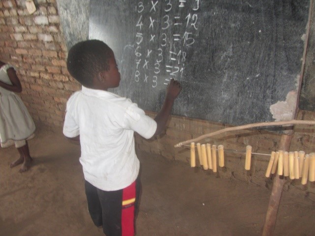 Lonjezo has always had a dream saying “When I grow up I want to be a teacher so that I can also teach other children how to count and write”