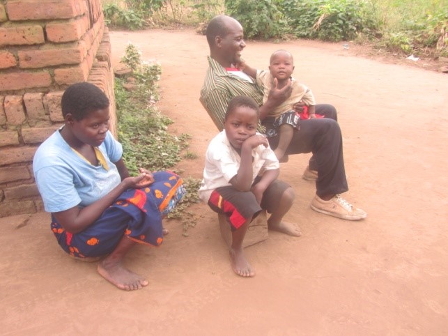 Day to day Lonjezo gets up in the morning, washes his face, helps his mum clean the house and then goes to school with his friends